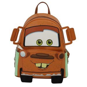 Loungefly Disney Pixar Cars Mater Cosplay Mini Backpack